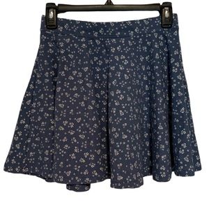 Est. 1989 PLACE Girl's Floral Dusty Blue Circle Skirt XL/TG 14